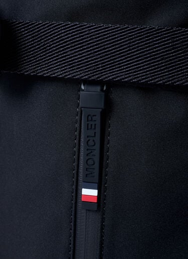 ロゴモチーフバックパック Moncler Grenoble ロゴモチーフバックパック ブラック mog0162015
