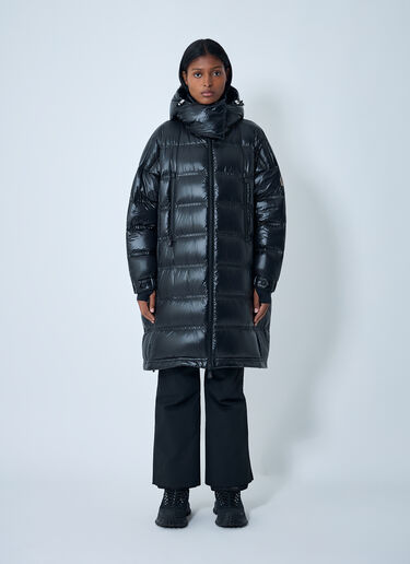 Moncler Grenoble Rochelairs Long Down Coat Black mog0262002