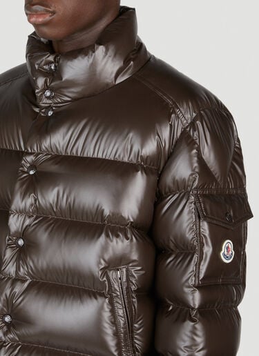 Moncler 룰 다운 재킷 브라운 mon0153011
