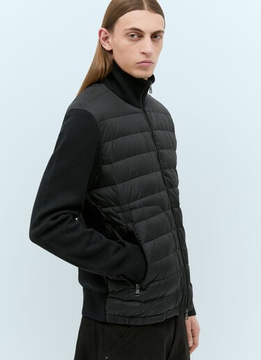패디드 집업 가디건 Moncler 패디드 집업 가디건 블랙 mon0157025