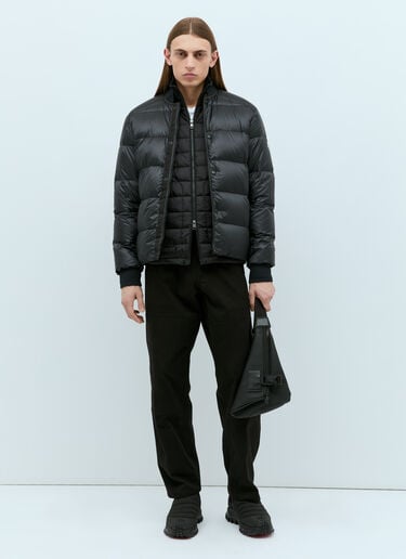 바제나 쇼트 다운 재킷 Moncler 바제나 쇼트 다운 재킷 블랙 mon0158002