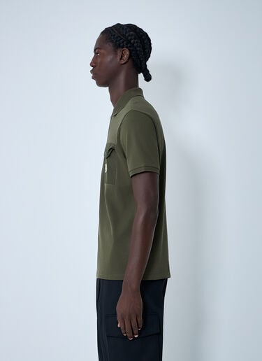 Logo Motif Polo Shirt Moncler Logo Motif Polo Shirt Green mon0162008