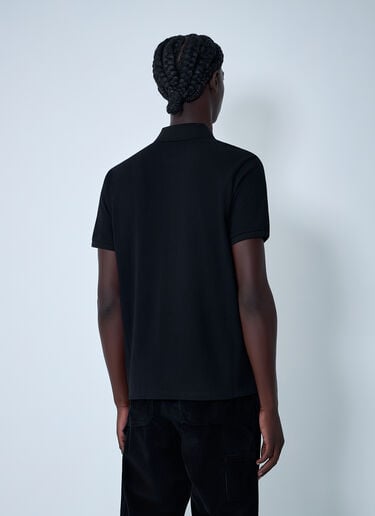 Moncler Logo Motif Polo Shirt Black mon0162009