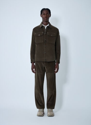 Moncler Ambroisie Corduroy Shirt Brown mon0162014