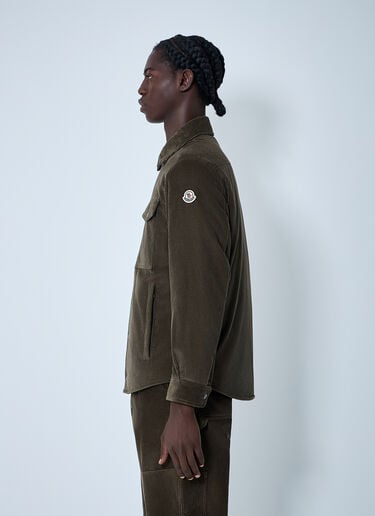 Ambroisie Corduroy Shirt Moncler Ambroisie Corduroy Shirt Brown mon0162014