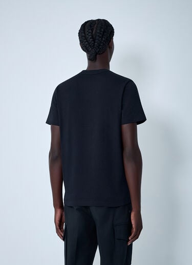 Logo Motif T-Shirt Moncler Logo Motif T-Shirt Navy mon0162024