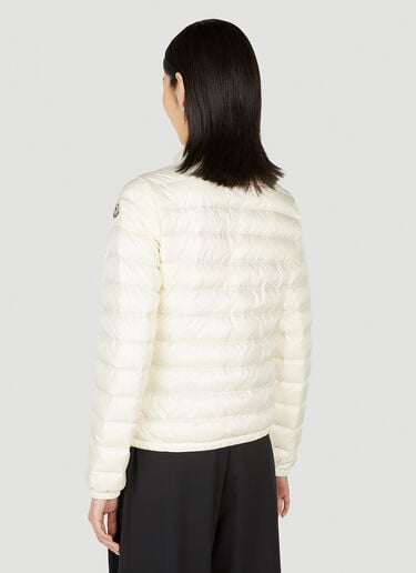 Lans Short Down Jacket Moncler Lans Short Down Jacket White mon0252059