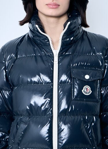 Andro Short Down Jacket Moncler Andro Short Down Jacket Navy mon0259013