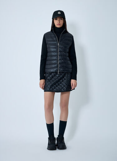 Moncler Quilted Cardigan Black mon0261031