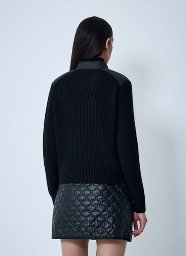 Wool-And-Cashmere-Blend Cardigan Moncler Wool-And-Cashmere-Blend Cardigan Black mon0262023
