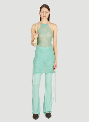 Knit Flare Pants Marco Rambaldi Knit Flare Pants Green mra0250008