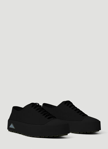 Logo Patch Lace Up Sneakers OAMC Logo Patch Lace Up Sneakers Black oam0152013