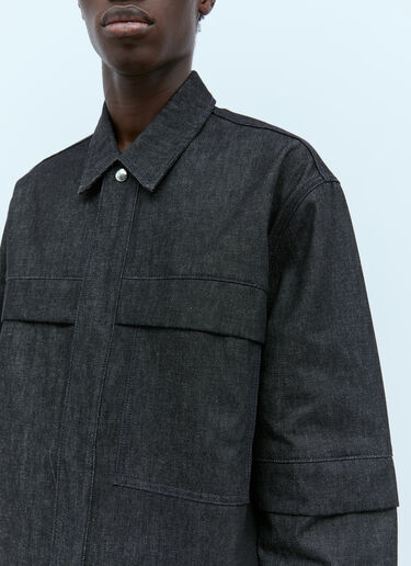 Sierra Denim Shirt OAMC Sierra Denim Shirt Black oam0154006