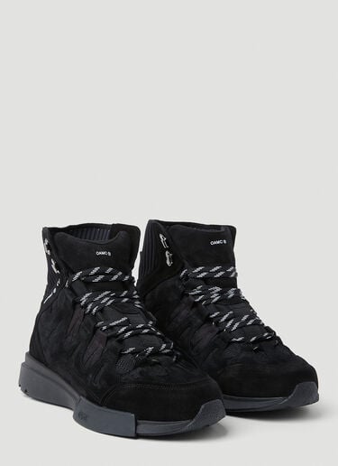 OAMC 트레일 Runner 부츠 블랙 oam0154019