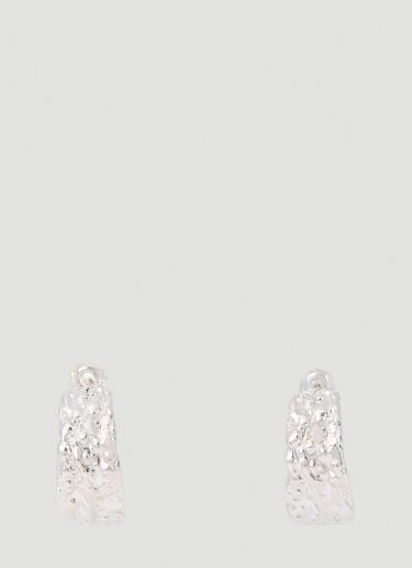 Avocado Lava Earrings Octi Avocado Lava Earrings Silver oct0352008