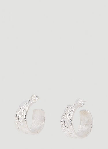 Avocado Lava Earrings Octi Avocado Lava Earrings Silver oct0352008