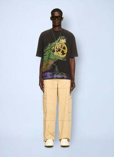 Off-White Stitch Cargo Pants Yellow ofw0160087