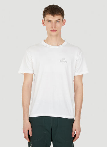 Ostrya Logo Print T-Shirt White ost0150008
