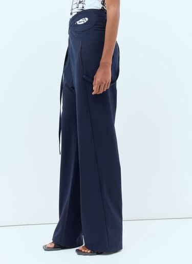 Signature Wrap Suit Pants Ottolinger Signature Wrap Suit Pants Navy ott0253002
