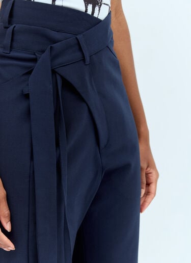 Signature Wrap Suit Pants Ottolinger Signature Wrap Suit Pants Navy ott0253002