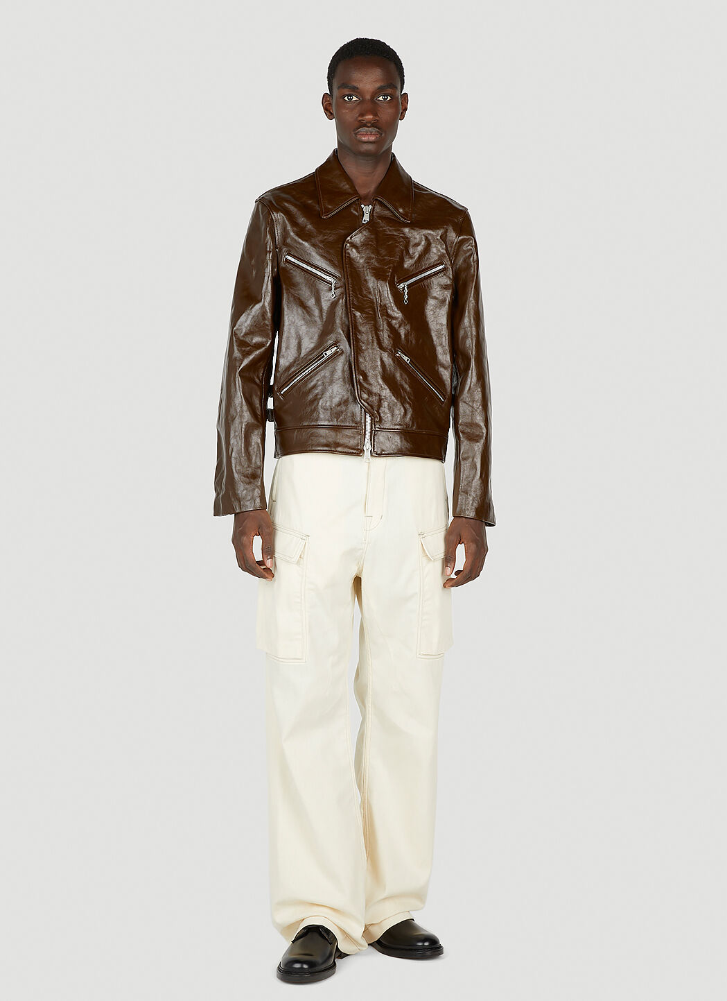 our legacy demon jacket 48 レザー Our Legacy Red Demon Leather Jacket | ModeSens