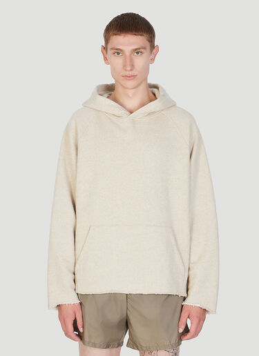 Slash Hooded Sweatshirt Our Legacy Slash Hooded Sweatshirt Beige our0153020