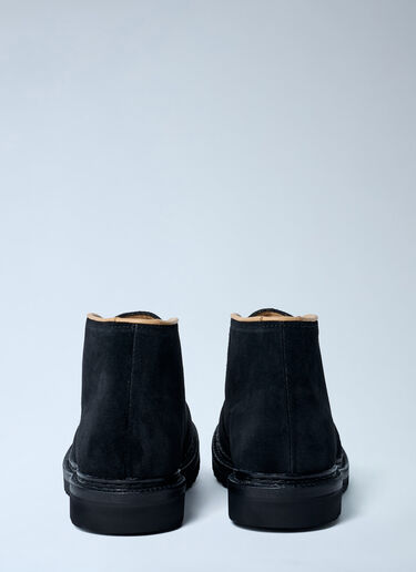 Our Legacy Suede Boots Black our0162023