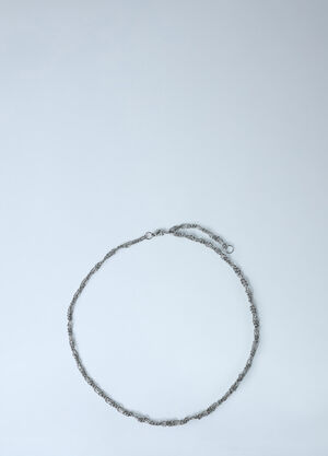 Our Legacy Barbwire Necklace Silver our0162033