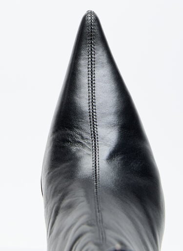 Slim Leather Boots Our Legacy Slim Leather Boots Black our0256009