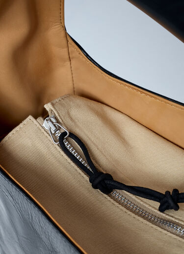OUR LEGACY Leather Brick Handbag Black our0262010