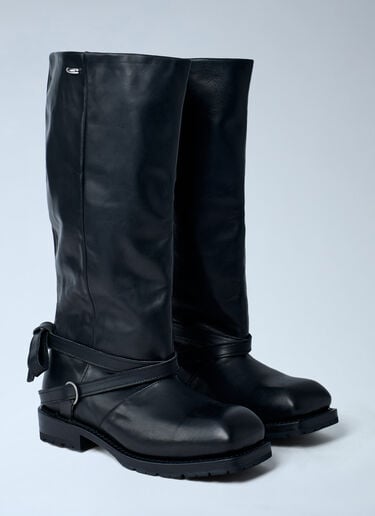 High Engine Leather Boots OUR LEGACY High Engine Leather Boots Black our0262013