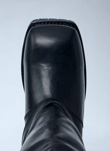 High Engine Leather Boots OUR LEGACY High Engine Leather Boots Black our0262013