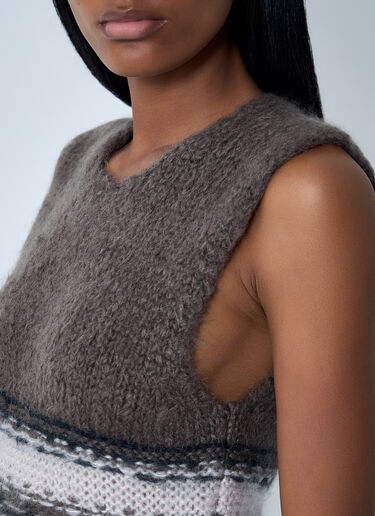 Layered Button-Down Cardigan OUR LEGACY Layered Button-Down Cardigan Grey our0262021