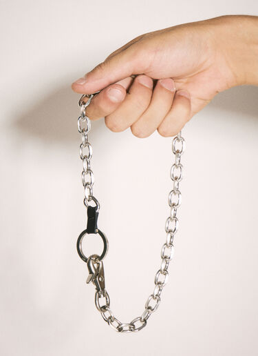Our Legacy Ladon Keyring Necklace Silver our0346009