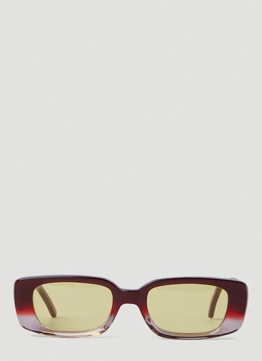 Samhain Sunglasses Our Legacy Samhain Sunglasses Burgundy our0350009