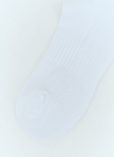 Patta 스크립트 로고 스포츠 양말 2개 세트  화이트 pat0156014