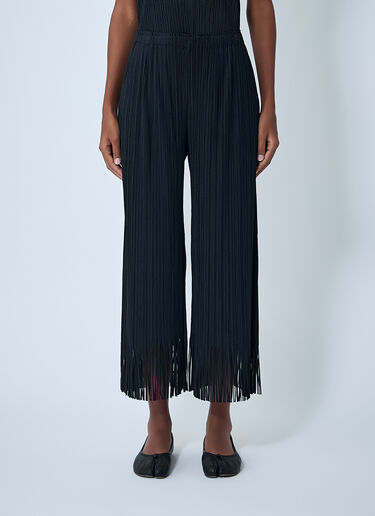 Fringe Pleated Pants Pleats Please Issey Miyake Fringe Pleated Pants Black plp0262008