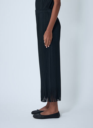 Fringe Pleated Pants Pleats Please Issey Miyake Fringe Pleated Pants Black plp0262008
