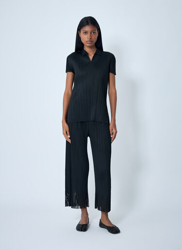 Pleated Shirt Pleats Please Issey Miyake Pleated Shirt Black plp0262009
