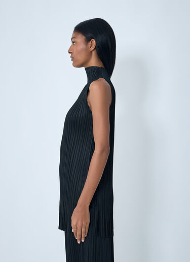 Pleated Wave Tunic Top Pleats Please Issey Miyake Pleated Wave Tunic Top Black plp0262011