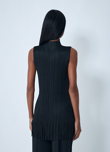 Pleated Wave Tunic Top Pleats Please Issey Miyake Pleated Wave Tunic Top Black plp0262011