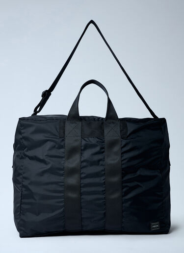 Porter-Yoshida & Co. Small Flex 2Way Duffel Bag Black por0362005