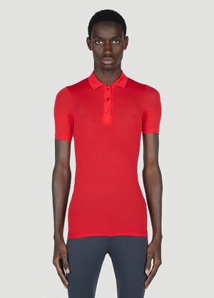Raf Simons Stocking Polo Top Red raf0152002