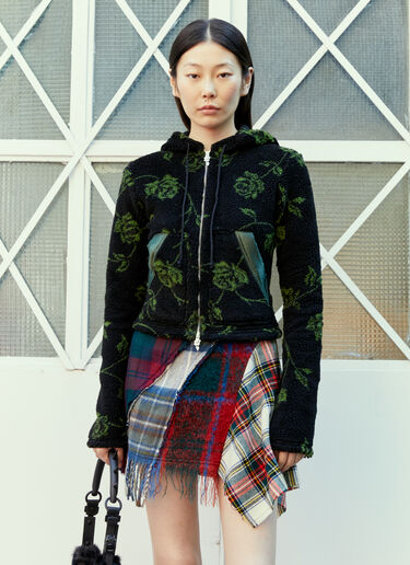 Rave Review 데본 플리스 후드 재킷 블랙 rav0254007