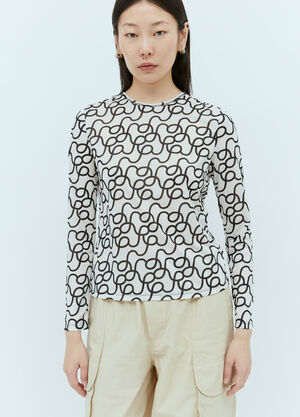 Rejina Pyo 조야 탑 화이트 rej0253002