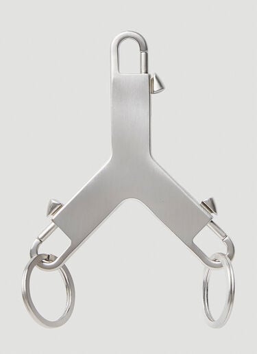 Rick Owens 케르베로스 키링 실버 ric0153038