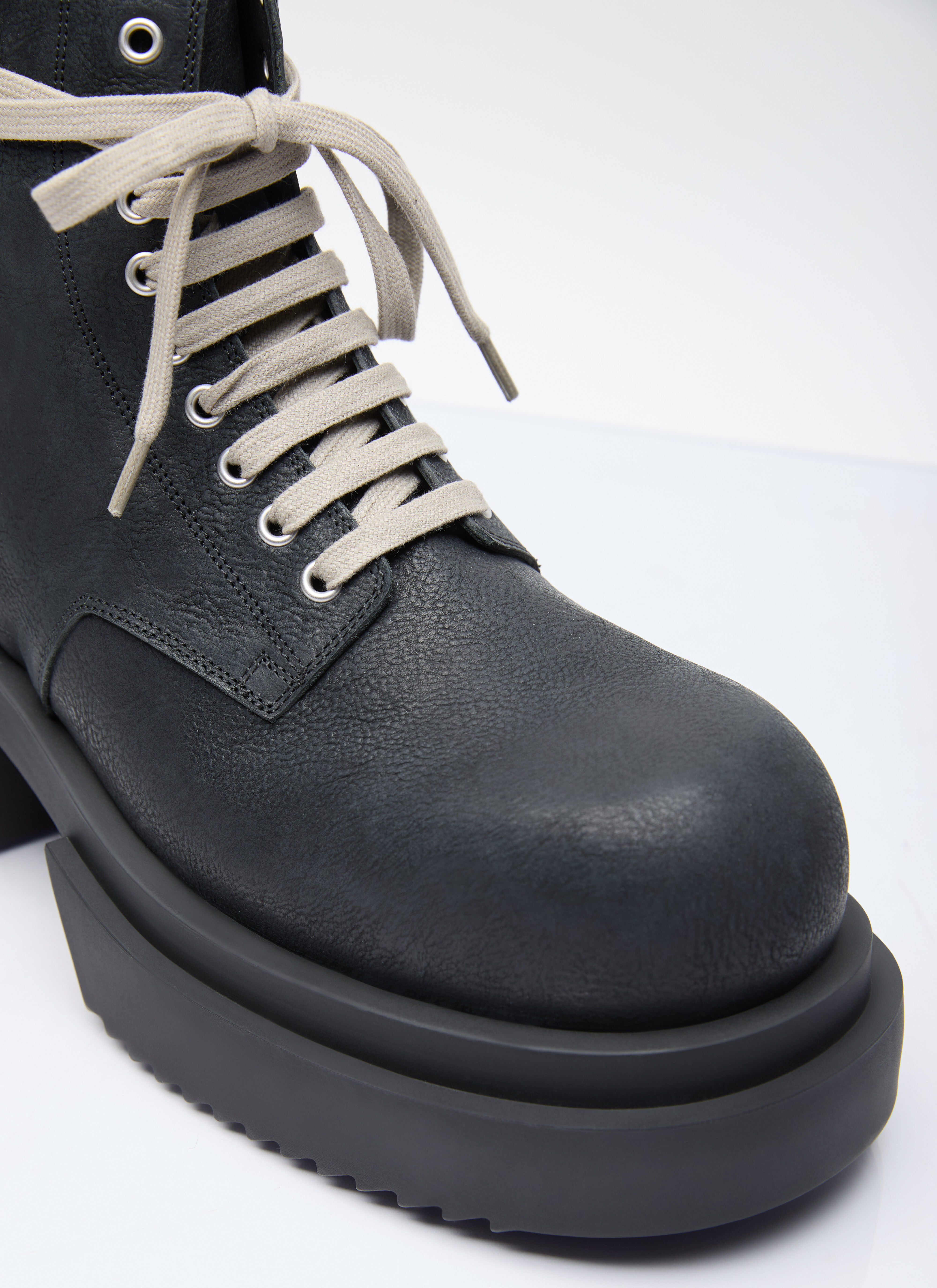 【Rick Owens】 Black Low Army Bogun Boots Rick Owens Black Low Army Bogun Boots Rick Owens