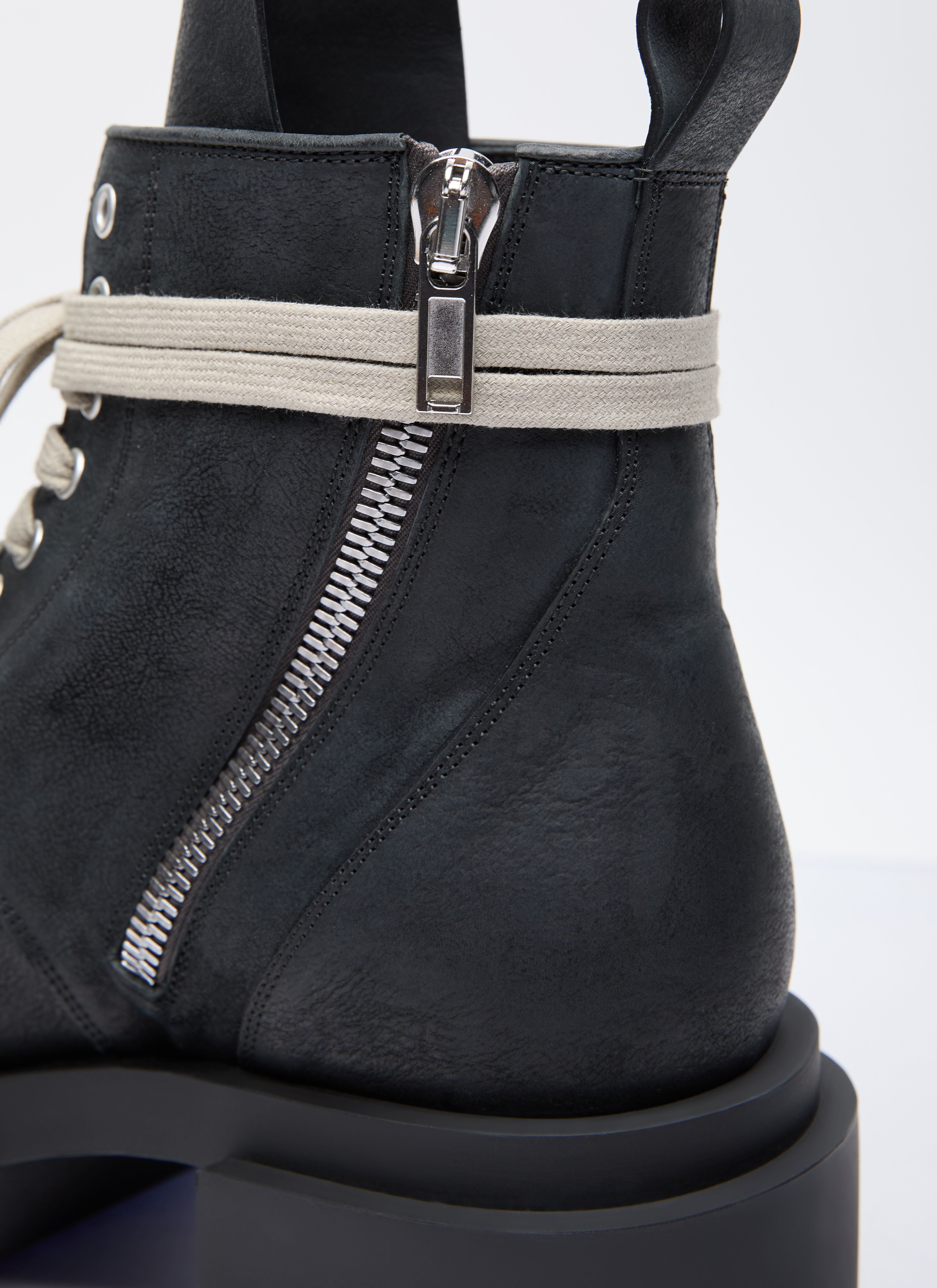 【Rick Owens】 Black Low Army Bogun Boots Rick Owens Men's' Low Army Bogun Boots in Black | LN-CC®