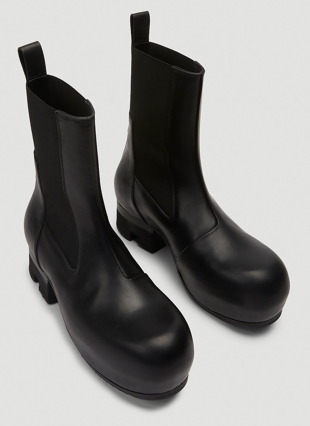 Rick owens Beatle Ballast boots 【かなり希少】 Rick Owens Beatle Ballast Boots in Black | LN-CC