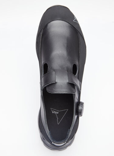 ROA Mary Jane Slip On Shoes Black roa0154018